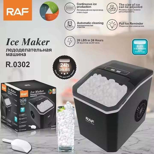 Raf Ice Machine with Daily Production 12kg R.0302