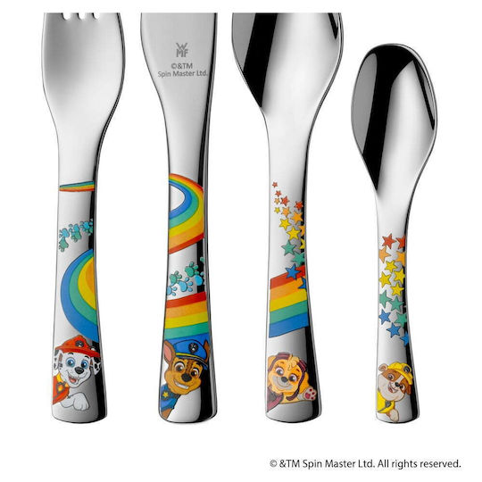 WMF Set Baby Besteck aus Metall Gray 4Stück