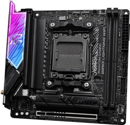 ASRock B850I Lightning WiFi Motherboard Mini ITX with AMD AM5 Socket