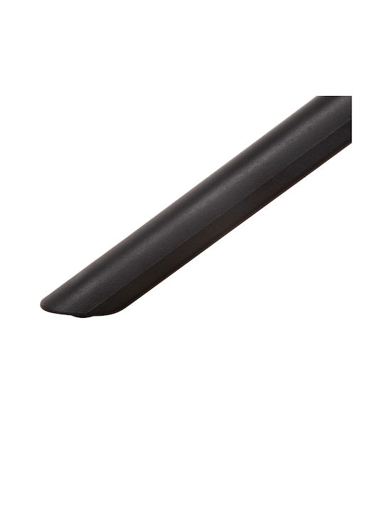 Terrin Outdoor Dinner Free Standing Polypropylene Table Black 60x60x75cm
