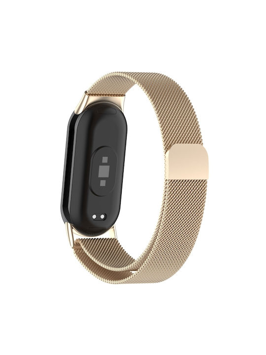 Каишка Златист (Xiaomi Smart Band 9, Xiaomi Smart Band 9 NFC) Каишка Златист (Xiaomi Smart Band 9, Xiaomi Smart Band 9 NFC)