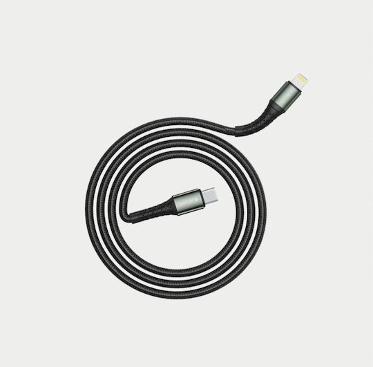 Jellico B10 USB-C zu Lightning Kabel 30W Schwarz 1m (34.912.1047)