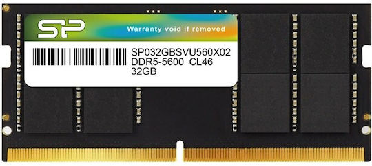 Silicon Power DDR5 με Module 1x32GB και Ταχύτητα 5600 για Laptop