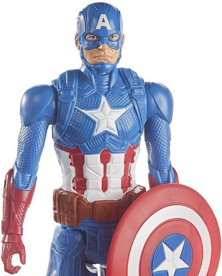 Action Figure Titan Heroes Captain America Marvel Avengers Captain America Titan Heroes for 4+ years old Years 30cm.