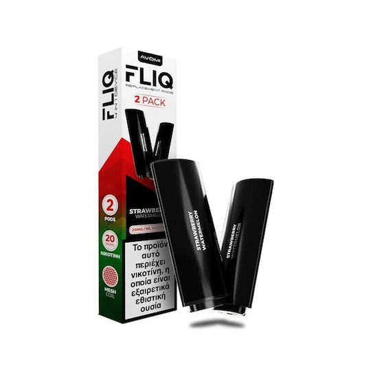 Avomi Vape Ανταλλακτικά Pod 2τμχ σε Κόκκινο χρώμα 2ml
