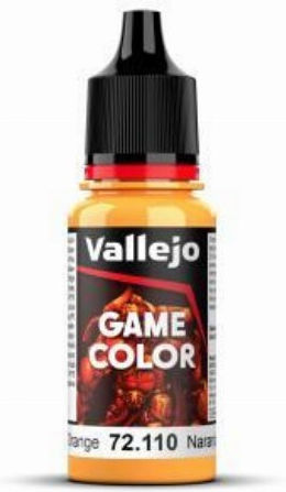 Acrylicos Vallejo Model Making Paint Sunset Orange 18ml