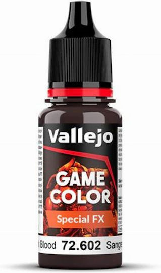 Acrylicos Vallejo Thick Model Making Paint Thick Blood 18ml