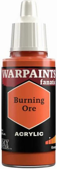 The Army Painter Warpaints Χρώμα Μοντελισμού Burning Ore 18ml