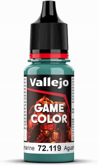 Acrylicos Vallejo Model Making Paint Aquamarine Color code: modeling color 18ml