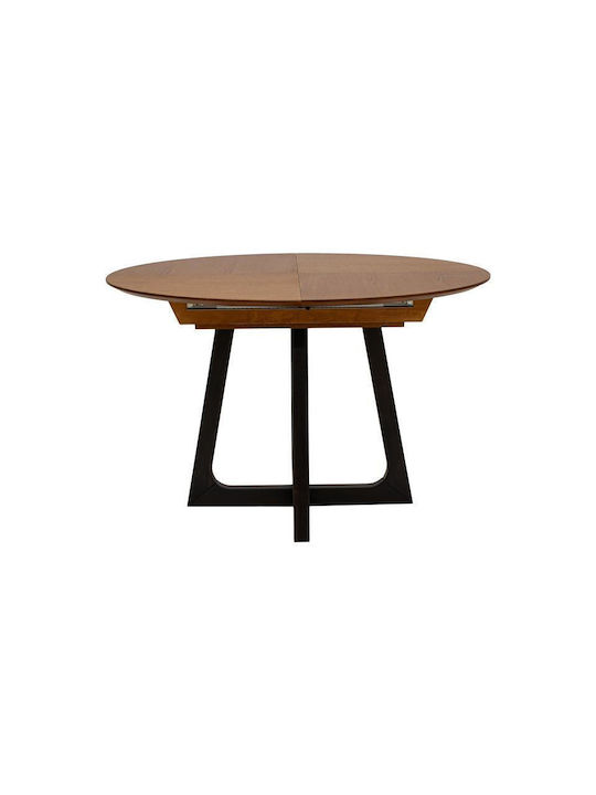 Eclipse Table Dining Room Extendable Brown Colour 120x77cm