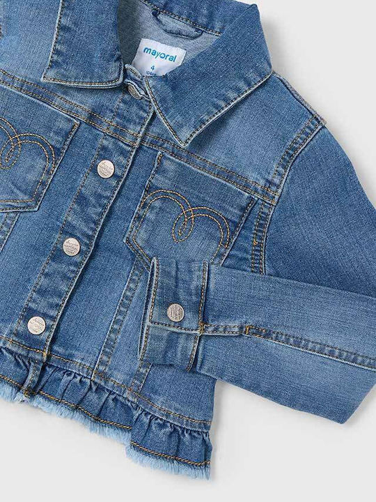 Kinder Jeansjacke Blau