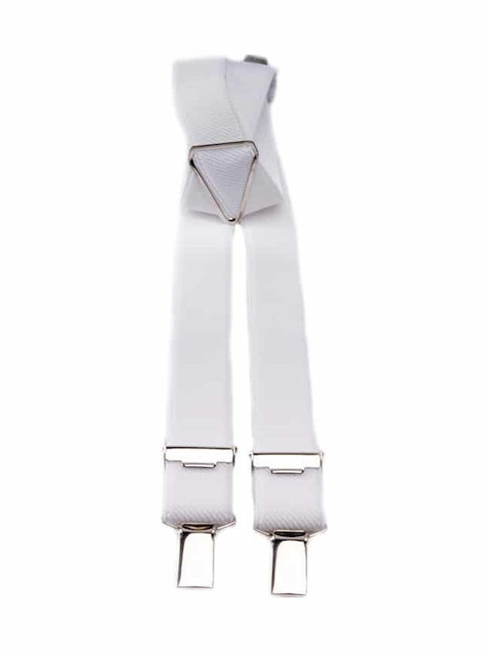 Victoria Kids Suspenders with 4 Clips Light Blue