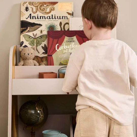 Kids Concept Σύστημα Αποθήκευσης Παιχνιδιών από Ξύλο Star Γκρι 60x35x60cm