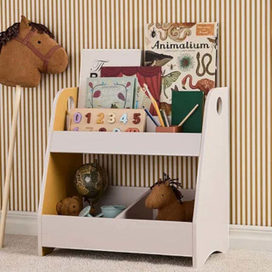 Kids Concept Σύστημα Αποθήκευσης Παιχνιδιών από Ξύλο Star Γκρι 60x35x60cm