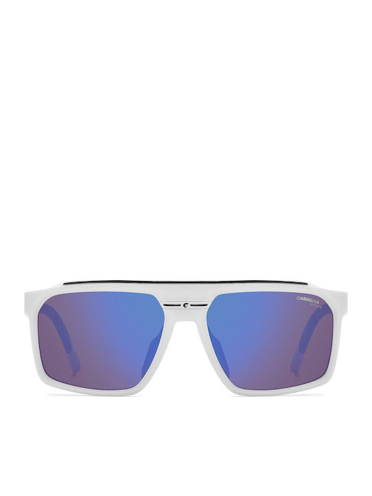 Carrera Sport Unisex Ochelari De Soare Cu Ramă Din Plastic Albă Și Lentile Gri 04/S 6HT/ZS