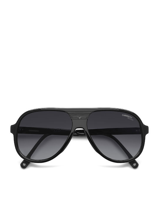 Carrera Sport Unisex Sunglasses with Black Frame and Grey Lenses 07/S 807/WJ