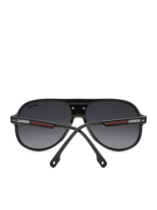 Carrera Sport Unisex Sunglasses with Black Frame and Grey Lenses 07/S 807/WJ