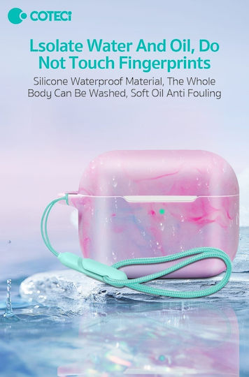 Coteci Ap-71 Case in Pink color for Apple AirPods 1 / AirPods 2