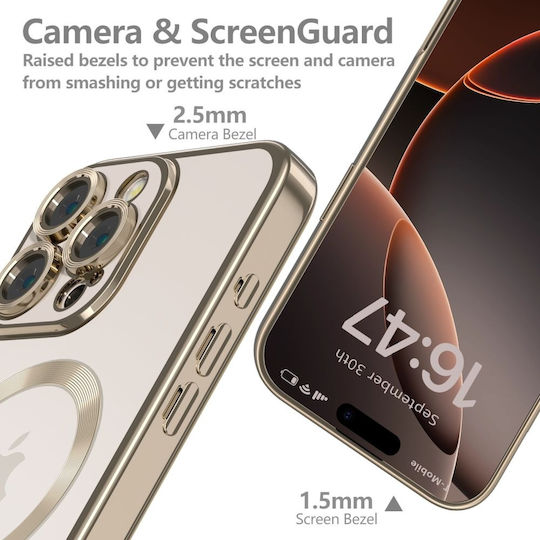 Tech-Protect Magflex Back Cover Silicone Brown (iPhone 16 Pro Max)
