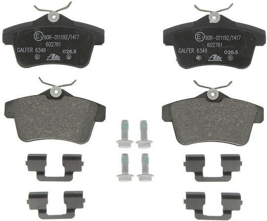 Brake Pads Citroen C4 Ii B7 Ate 13046027612
