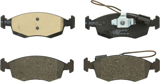 Bosch Brake Pad Front for Fiat 500 / Grande Punto / Panda / Punto / Punto Evo