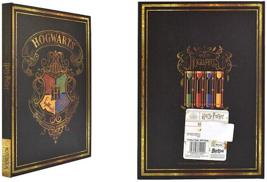 Harry Potter Σημειωματάριο A5 120 Φύλλων Μαύρο