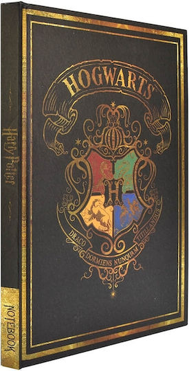 Harry Potter Σημειωματάριο A5 120 Φύλλων Μαύρο