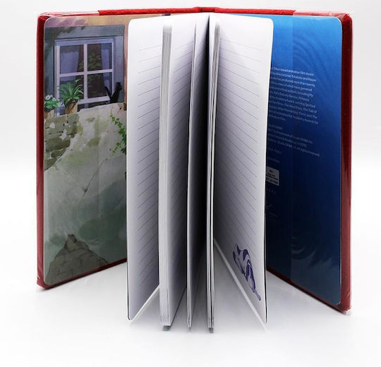 Chronicle Books Notebook Ruled Red