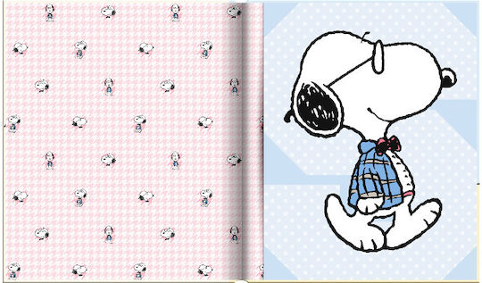 Premium Paper Notebook Snoopy Pastel