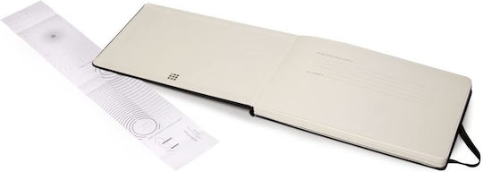 Moleskine Notebook Large Σημειωματάριο Bullet 36 Φύλλων με Λευκές Σελίδες με Σκληρό Εξώφυλλο Μαύρο