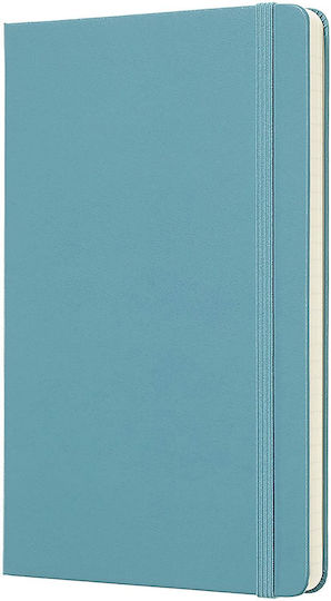 Moleskine Notebook Hard Σημειωματάριο Bullet Ριγέ με Σκληρό Εξώφυλλο Γαλάζιο