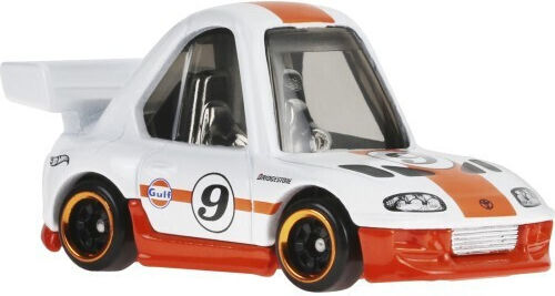 Hot Wheels Tooned Gulf '94 Toyota Supra White Car For 3+ Years Old