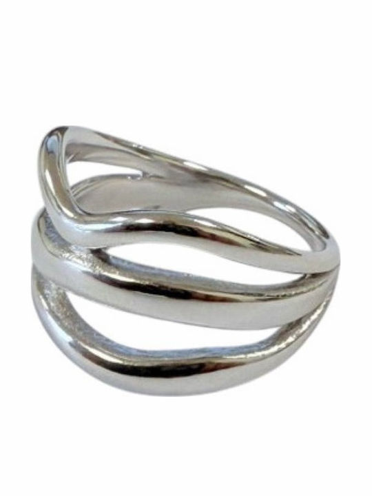 Tatu Moyo Damen Ring aus Stahl