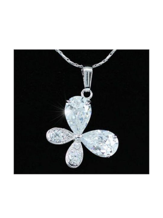 Butterfly Necklace Swarovski Crystals Pear Cut Jilda Necklace Size 39.5cm 44.5cm Adjustable Pear Cut Stones Size 1.1cm X 0.8cm Tarnish Resistant Stamp 18k Rgb