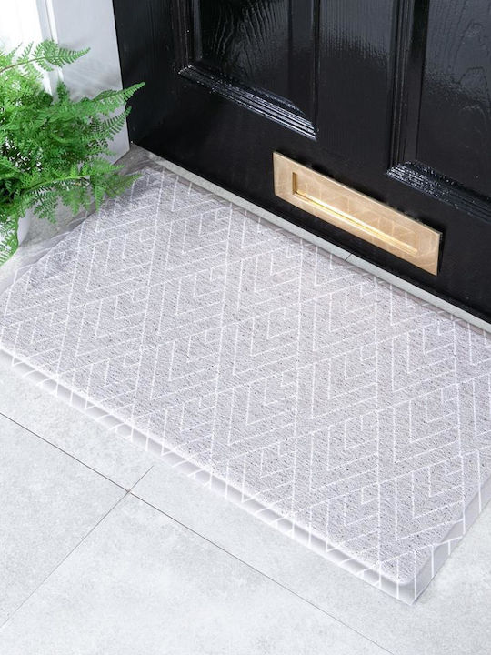 Artsy Mats Eingangsmatte Grau Geometrisches Muster 70x40cm