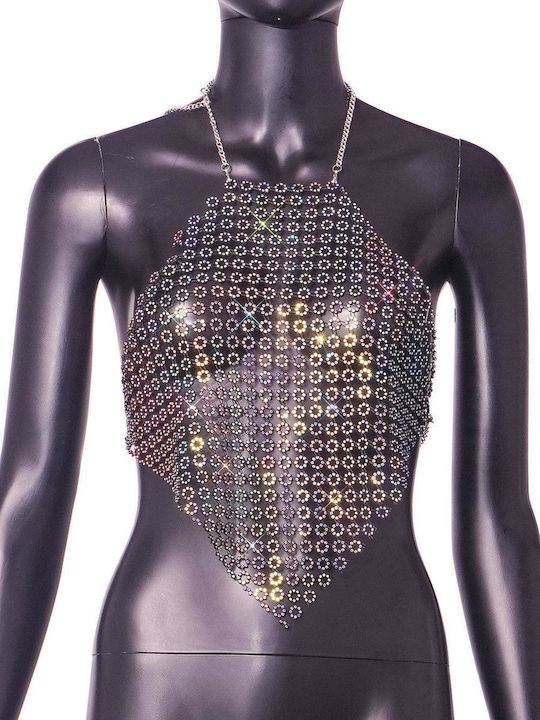 Γυναικείο Crop Top Μαύρο
