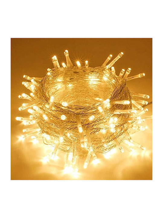 1200 Коледни Лампички LED Дъжд 50м