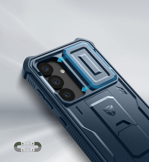 Dexnor 360 Full Cover Albastru marin (Galaxy S25)