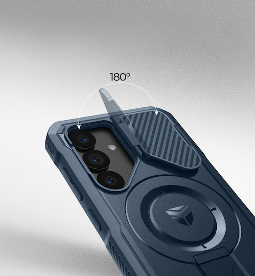Dexnor Umschlag Rückseite Blau (Galaxy S25)