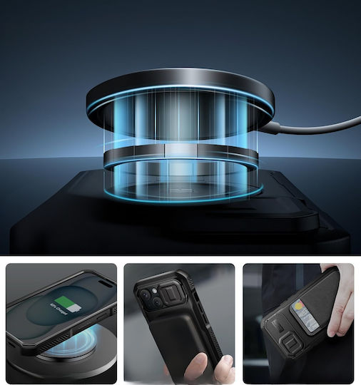 Dexnor Back Cover Μαύρο (iPhone 15)
