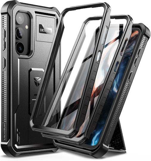 Dexnor 360 Full Cover Negru (Galaxy S23 FE)