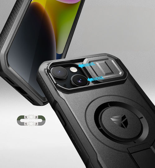 Dexnor Back Cover Μαύρο (iPhone 13)