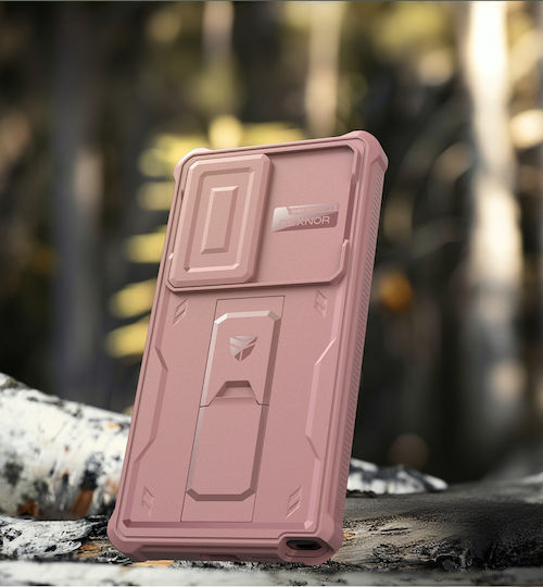 Dexnor 360 Full Cover Ροζ (Galaxy S25 Ultra)