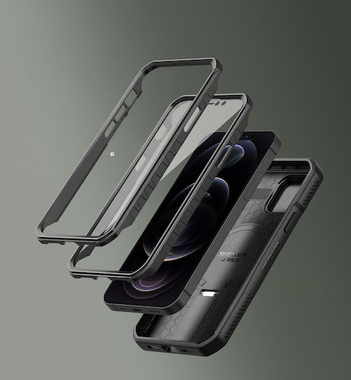Dexnor Back Cover Μαύρο (iPhone 12)