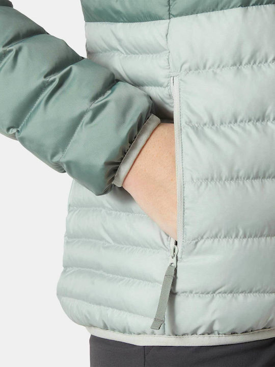 Women's Short Lifestyle Jacket for Winter Green