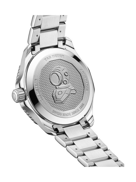 TAG Heuer Men's Watch 42mm Battery with Silver Metal Bracelet