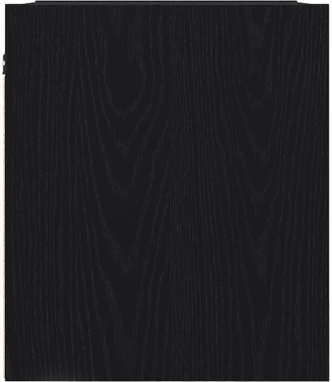 Vidaxl Wall-Mounted Bedside Tables 2 Pcs Black Oak 38x34x40cm Black