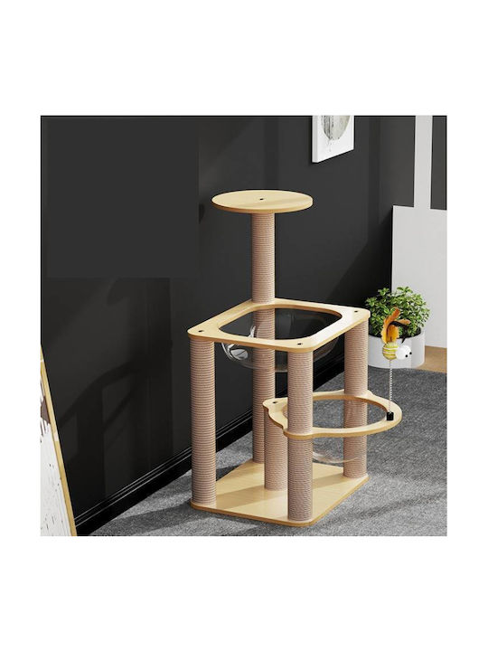 Denik Pets Kratzbaum Braun 40x46x85cm