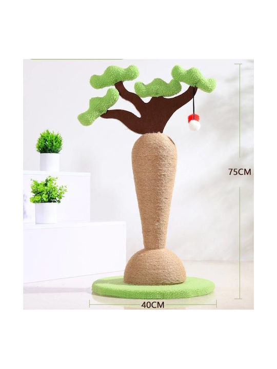 Denik Pets Kratzbaum Grün 40x75cm