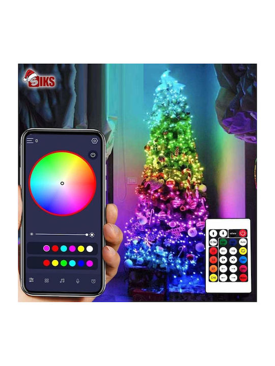 110 Lichterketten LED 10m. Mehrfarbige USB in Zeichenfolge 1Stück